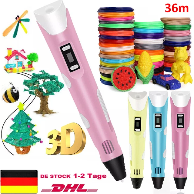 Hpbaggy Magisch Popcorn Stifte 6 Stück, Magischer Popcornstift 3D