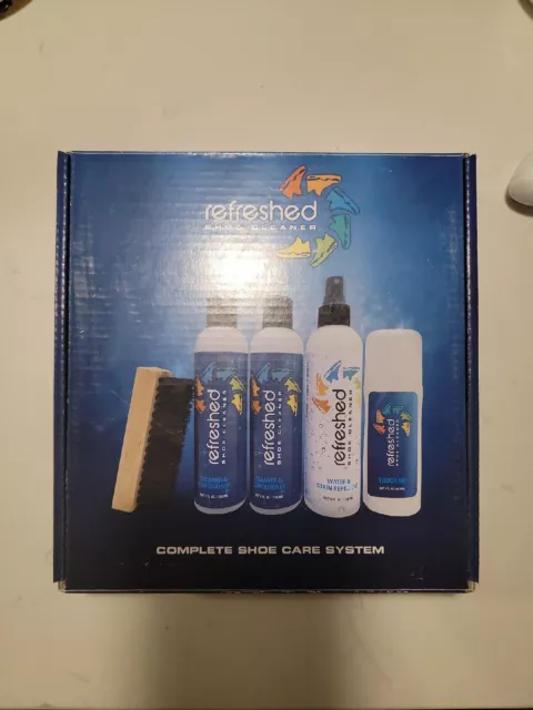 Refreshed Shoe Cleaner & Conditioner Complete Water Repellent, New Open box