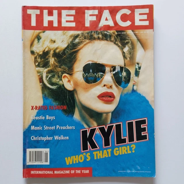 KYLIE MINOGUE - The Face Issue 69 - RARE UK Magazine (JUNE