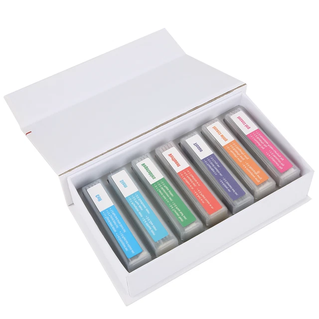 35 Piece Of Colorful Microscope Science Education Microscope Sample Slides