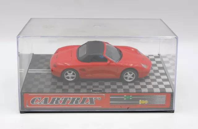 Cartrix Porsche Boxster Red Soft Top slot car 1:32 Ref. 0201-R Misb MIB