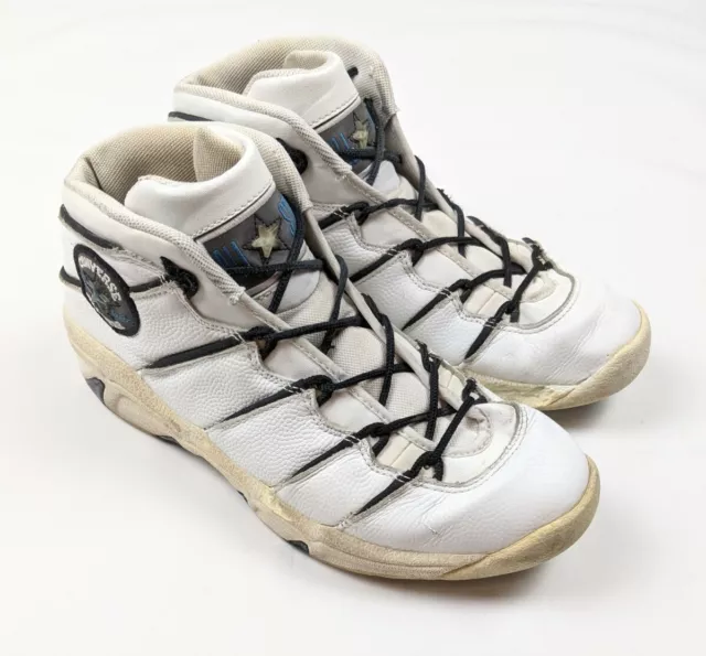RARE VINTAGE DENNIS Rodman Converse All-Star 91 Shoes White Mens