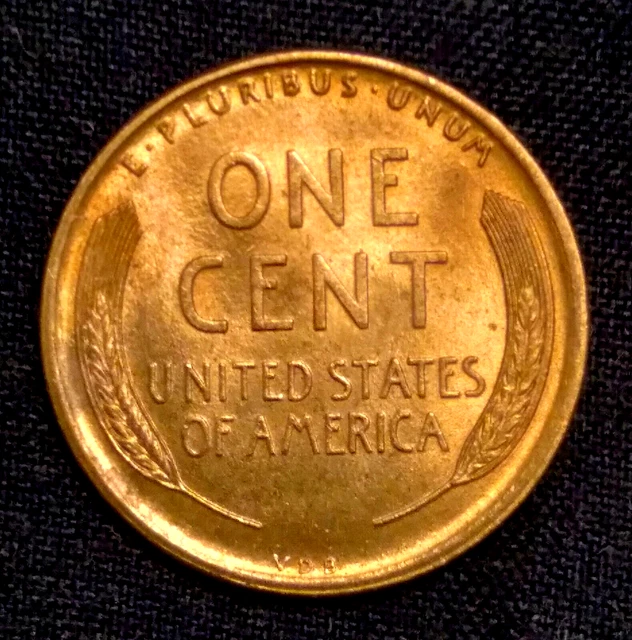 1909 VDB Lincoln Wheat Penny Cent Rare *KEY DATE* AU+ ~Higher Grade~ 2