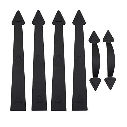 Magnetic Garage Door Decorative Hardware Couch House 6 Pieces Carriage Accents