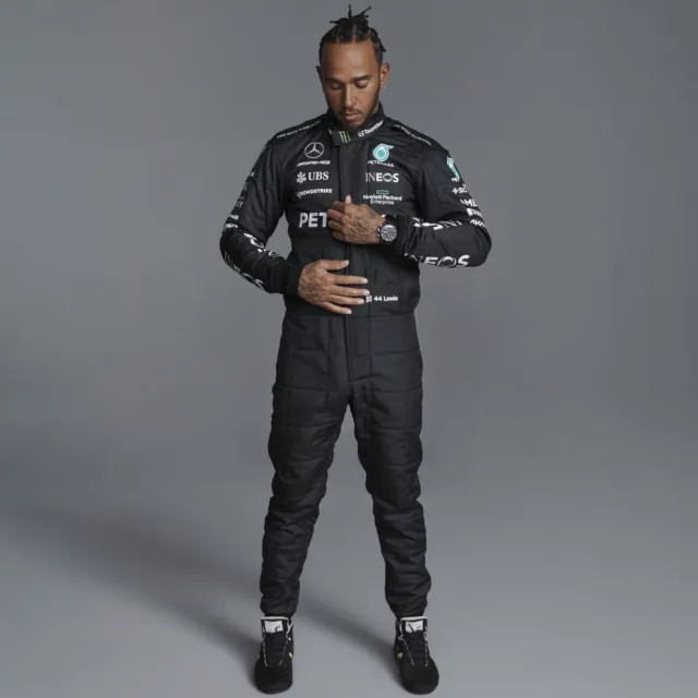 2023 Lewis Hamilton Mercedes F1 Racing Suit Go Kart Race Suit