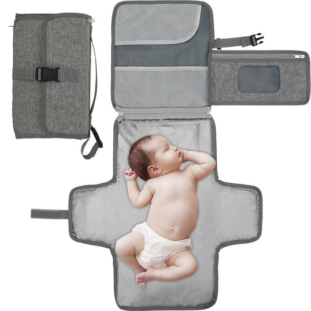 PORTABLE DIAPER CHANGING Pad Large Capacity Travel Baby Changing Pad