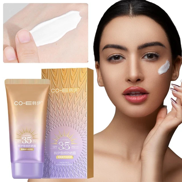 Protector solar para cara y cuerpo - hidratante aclarador 40 ml y blanqueador R0E6