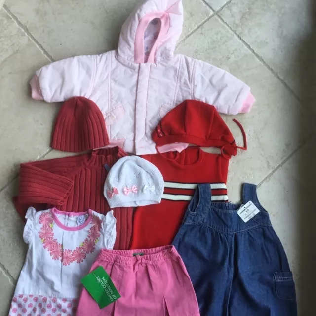 Lot vêtements fille 6-12 mois