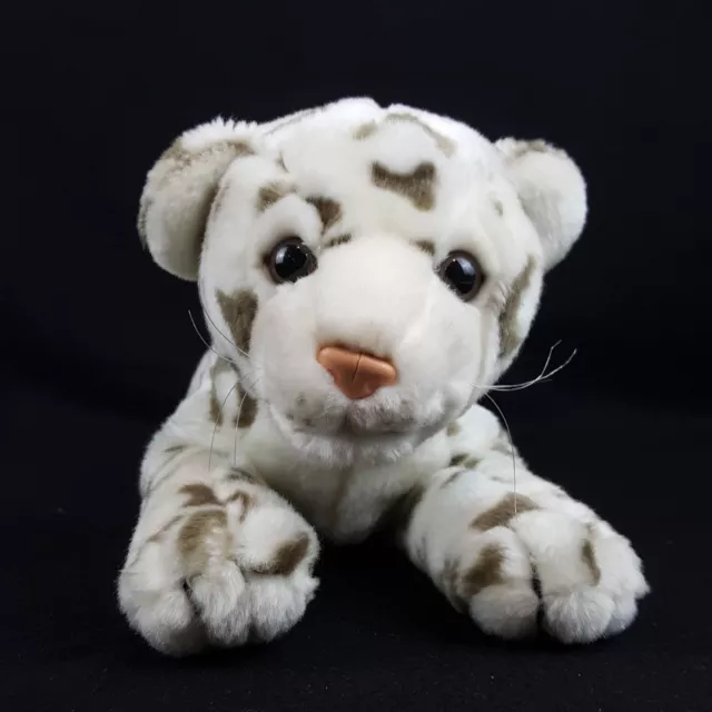 Animal Alley White Snow Leopard 18" Plush Realistic Toys R Us Stuffed Animal Toy