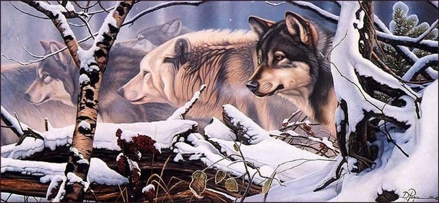 Limited Edition Print Daniel Renn Pierce INTO THE MIST Signed & Numbered
