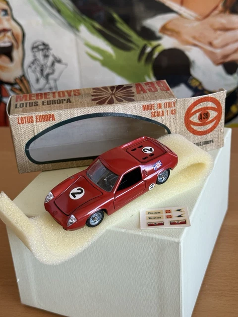 Mebetoys Lotus Elan N°2 Verte - Échelle 1:43, Très Bon état, Sans Boîte