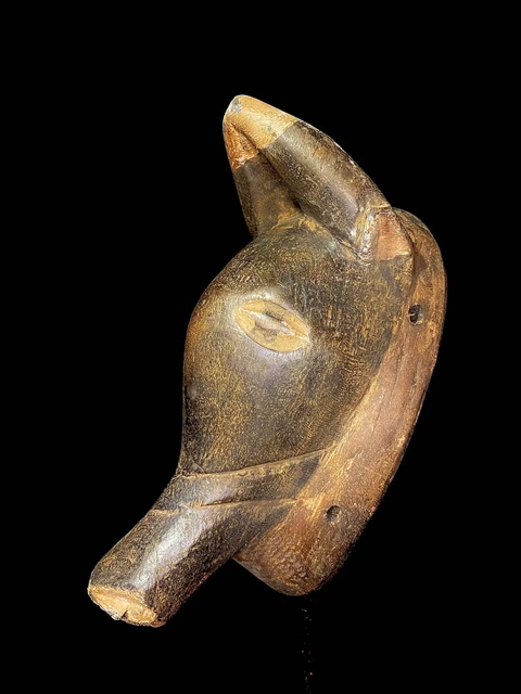 African mask antiques tribal Face vintage African Mask with unique GURO-6361