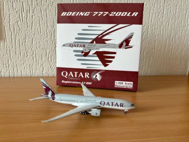 Phoenix Qatar Airways Boeing 777-200LR, A7-BBF, 1:400