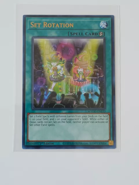 Yu-Gi-Oh! - Set Rotation - MAGO-EN153 - Rare - 1st Edition
