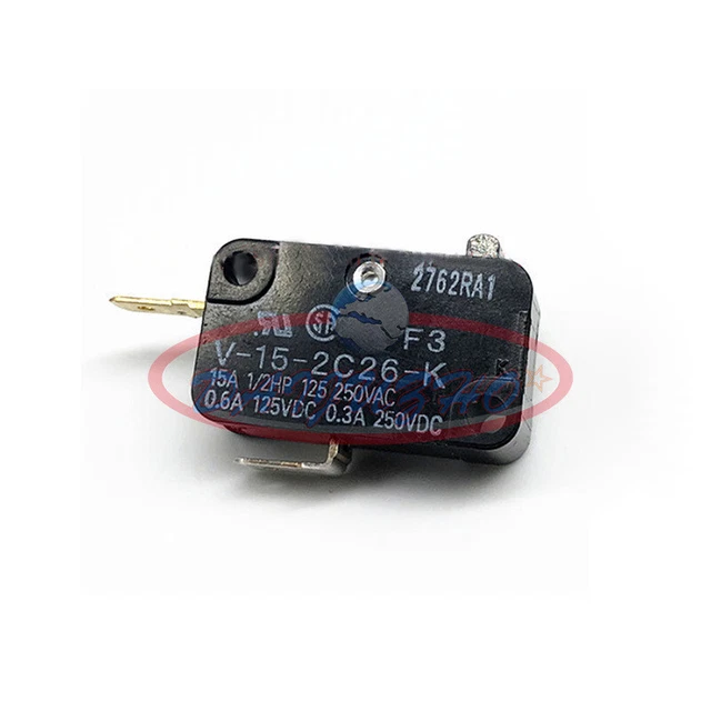2 pieces Omron V-15-2C26-K (F3) Micro Switch New
