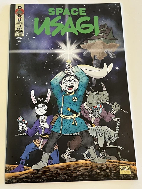 Space Usagi #1 Stan Sakai Star Wars Emerald Green Foil Variant Sdcc Limited 500