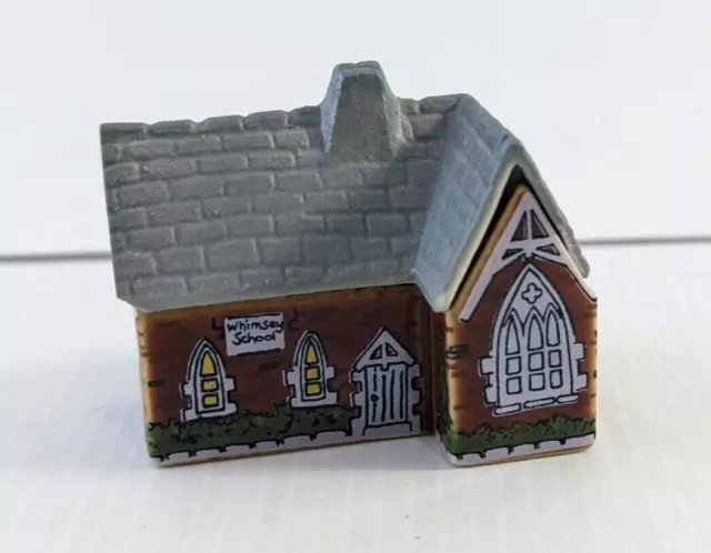 Wade Whimsey on Why Village School House Miniature Building England