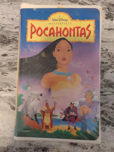 Pocahontas Vhs Walt Disney Masterpiece Collection