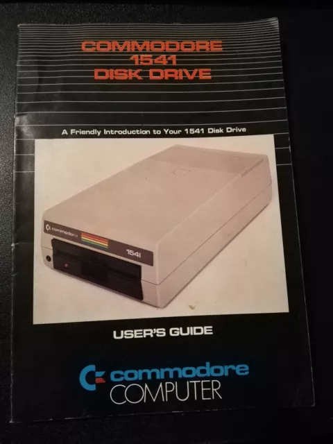 Commodore 1541 Disk Drive User's manual