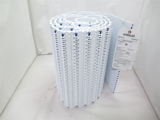 228282 New-No Box; Intralox 54737171 Flat Top Ser: 800 Belt; 12ft x 17.9" W