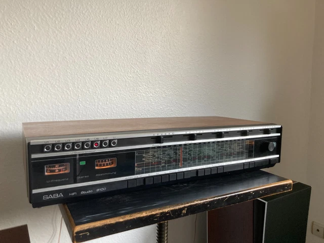 SABA HiFi Studio 8100 / STEREO RECEIVER / KRISTAL - MAGNET PHONO /GOOD CONDITION 3