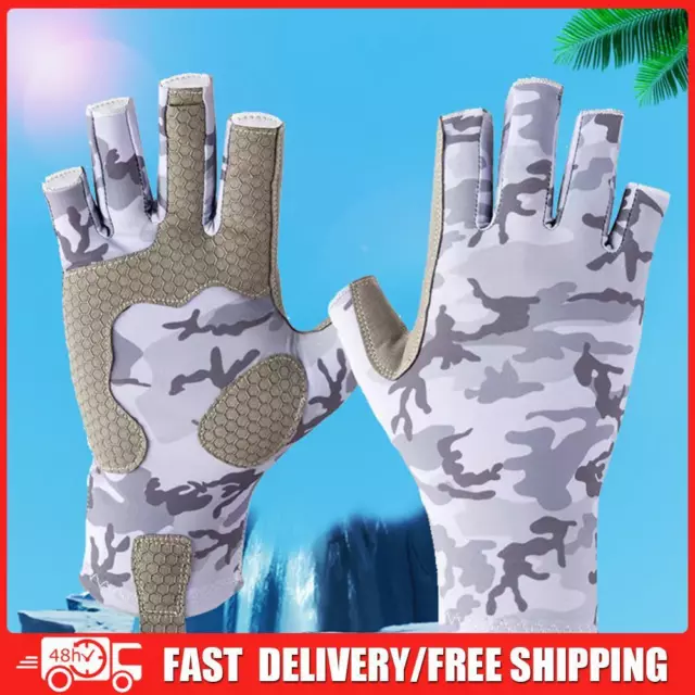 Fishing Gloves Breathable Fitness Gloves Outdoor Fishing Accessories Half Finger