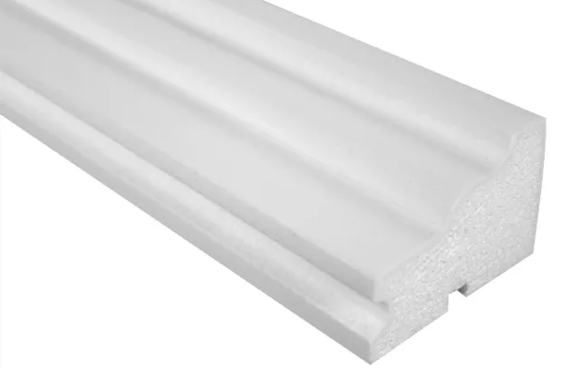 2 metri profilo davanzale facciata decorazione stucco antiurto 110x75 mm pacchetto risparmio DC101 2 metri profilo davanzale facciata decorazione stucco antiurto 110x75 mm pacchetto risparmio DC101