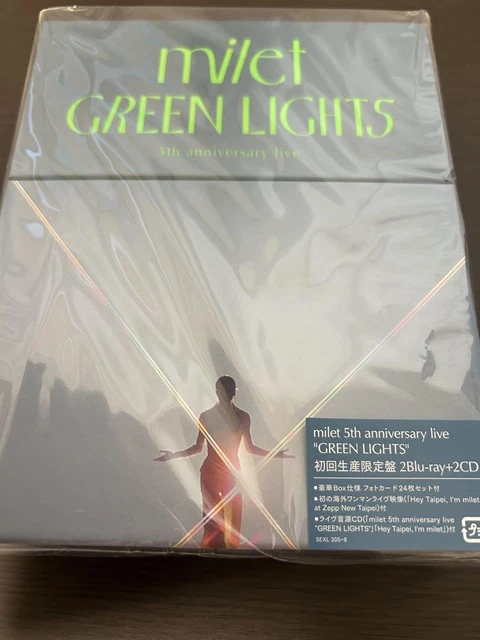 ミュージック milet GREEN LIGHTS 2DVD+2CD milet GREEN LIGHTS 2DVD 2CD