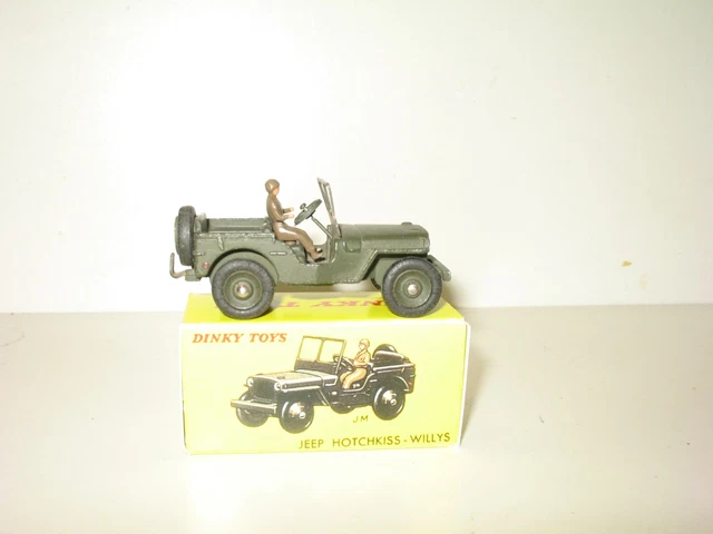 Dinky Toys 615 Jeep US et Canon 105mm Howitzer