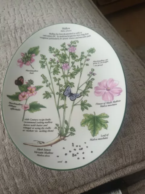 Royal Worcester "Worcester Herbs" Oval Deccoative Plate