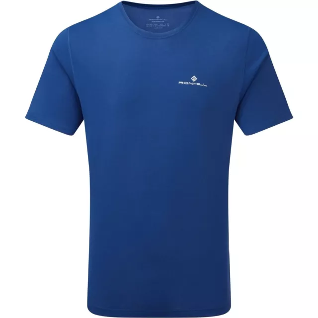 Ronhill Core Short Sleeve Mens Running Top - Blue