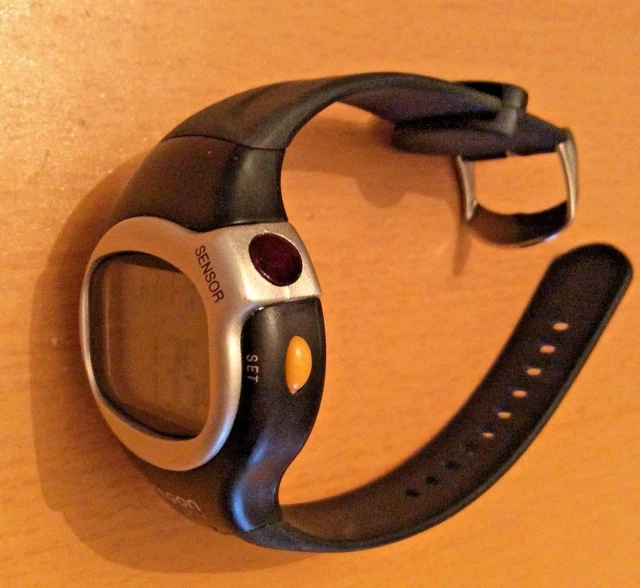 HEART RATE MONITOR Watch Oregon Scientific Smart Water Resistant Black