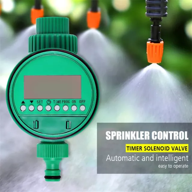 Smart Timer Ball Valve Automatic Electronic Garden Watering Timer Watering Contr