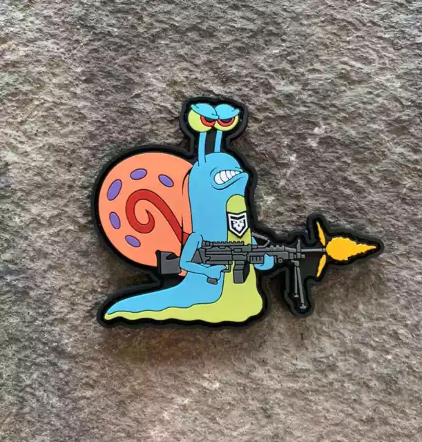2A Spongebob: Gary the snail PVC Patch 2A Spongebob: Gary the snail PVC Patch