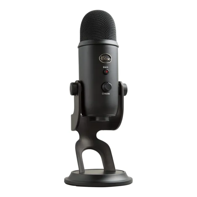 Blue Yeti USB-Mikrofon für Aufnahmen Streaming Gaming Sound Audio AKZEPTABEL