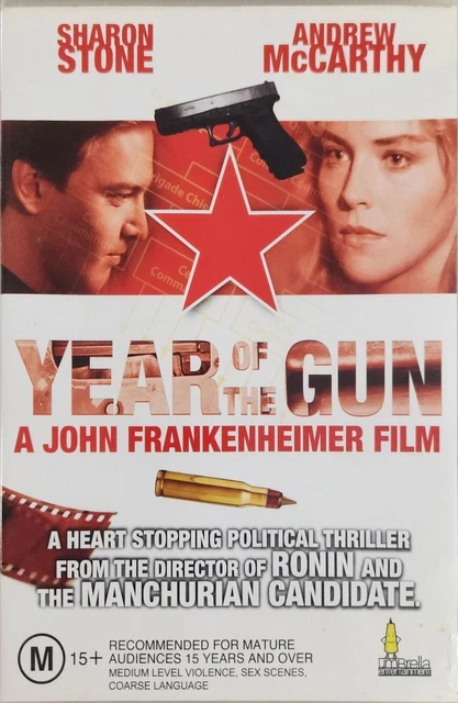 Year Of The Gun  (DVD, 1991) Sharon Stone Region 4 Free Postage