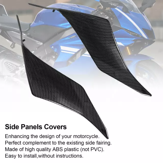 Carbon Side Rear Tail Seat Fairing Cover Fit For Yamaha YZF R6 2017-2020 CBN SA