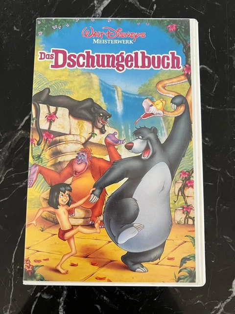 Das Dschungelbuch Vhs 1122 25 Wert DAS DSCHUNGELBUCH VHS Video Kassette Walt Disneys Meisterwerk 1122/25