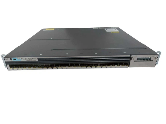 CISCO CATALYST 3750-X Series WS-C3750X-24S-S 24-Port Managed Switch ...