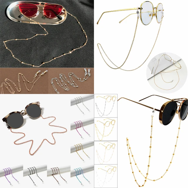 Gafas de Sol Gafas Cadena Cordón Collar Soporte Cuerda Ru