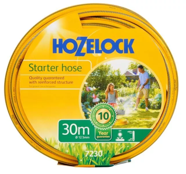 Hozelock 30 Mètre Tressé Harwearing Jardin Tuyau 10 An Garanti 7230