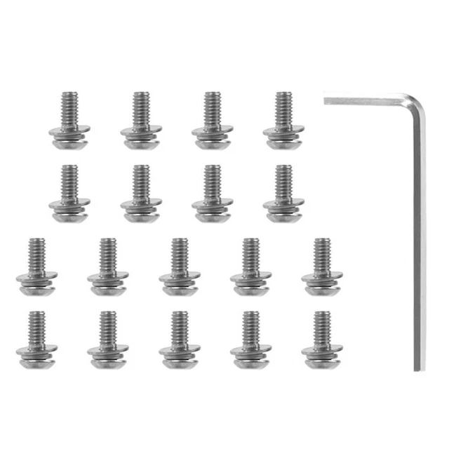 Kit de clé pliante vis en acier compatibles for Ninebot MAX G30D G30 G30LP Scooter électrique tige pliante Base crochet clé dossier pièces(Folding Wrench A