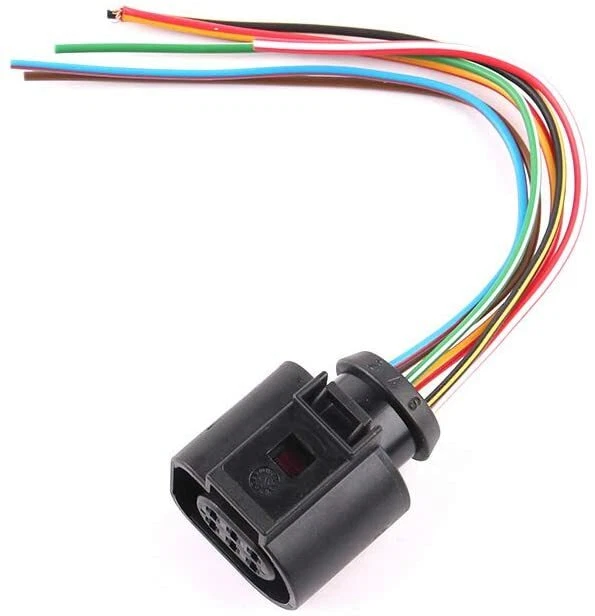 6 PIN THROTTLE Body Connector Prewired Plug 1J0973713 Fits VW, Audi ...