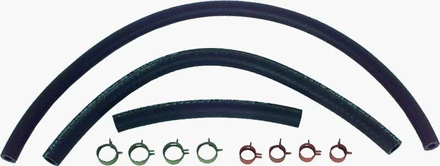 1969-74 Chevrolet; Double Line Fuel Hose Set; with Clamps; 3/8" & 1/4"