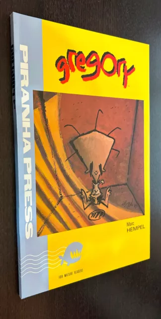 GREGORY TPB (Piranha Press Comics 1989) -- Marc Hempel -- OOP