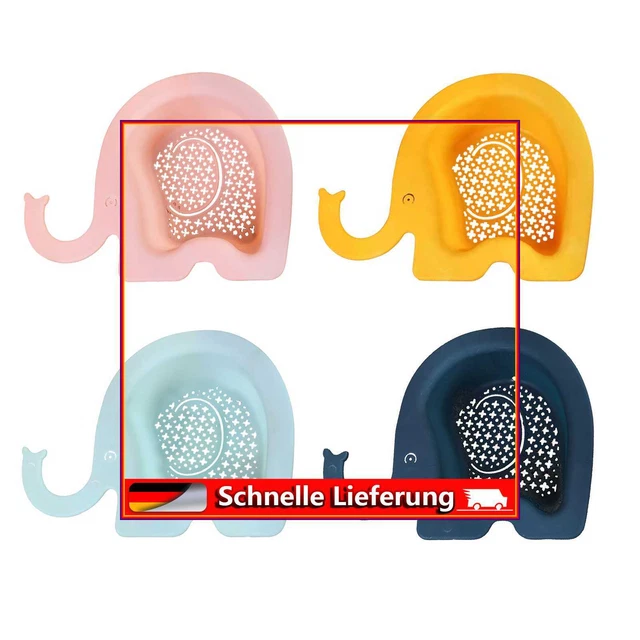 Elephant Drain Basket for Sink Multifunctional Faucet Basket Porous Drain Fruit