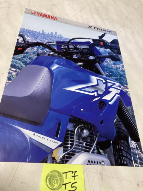 Yamaha Xt600E Xte 600 Booklet - Sale Catalogue Leaflet Advertising