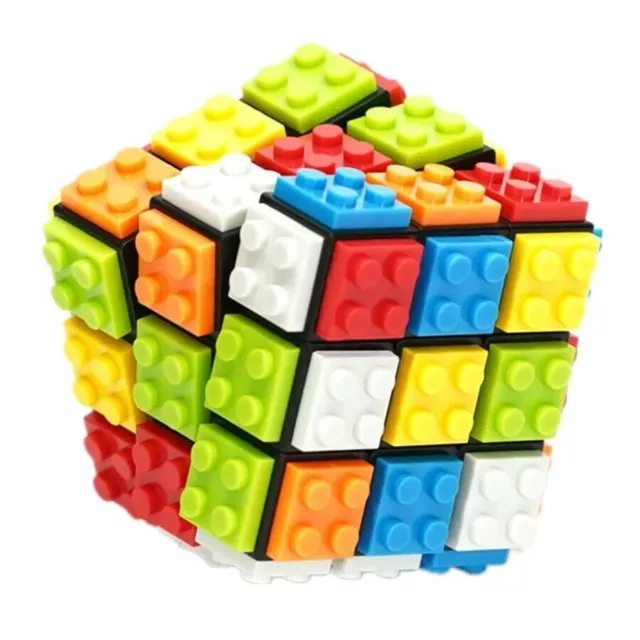 Fanxin Puzzle Bloques de Construcción Cubo 3x3 Hágalo Usted Mismo Cubo...