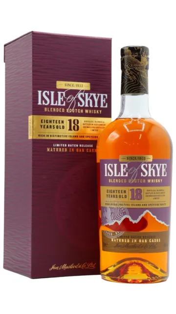 Isle of Skye - Blended Scotch 18 year old Whisky 70cl
