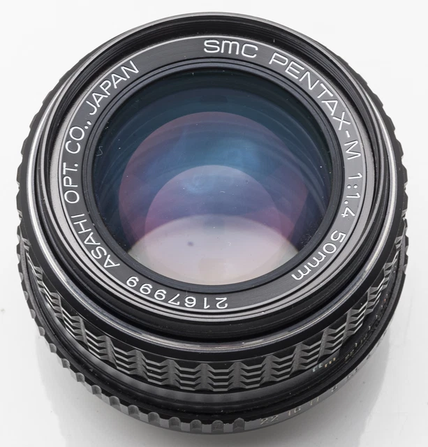Objectif Pentax SMC-A 50mm F/2 – Monture K – Avec Contact A – Occasion